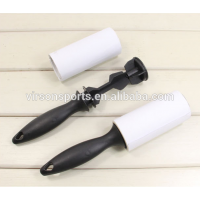 Clothing dust roller sticky brush wool roller sticky paper manual clothes lint sticking roller