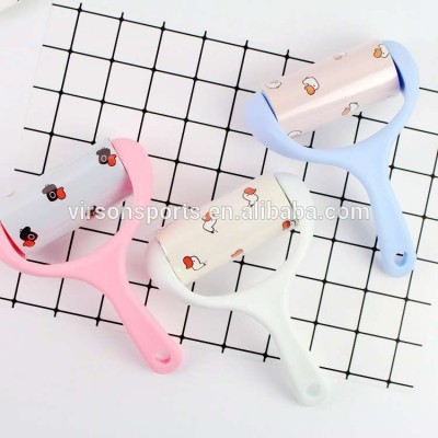 Reusable Sticky Picker Cleaner Lint Roller Pet Hair Remover Brush Cleaning Brush Sticky Hair Roll